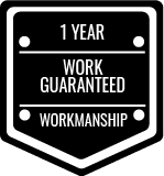 work guaranteed 1 year workmanship